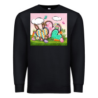 Black easter Premium Sweatshirt - CowGirlArtShop
