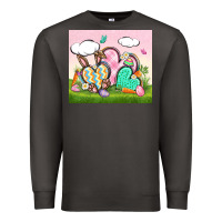 Smoke easter Premium Sweatshirt - CowGirlArtShop