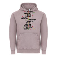 Vintage Zinc black history Vintage Hoodie - MaliasSmallBusiness