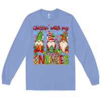 Colony Blue chillin with my gnomies Long Sleeve Tee - MaliasSmallBusiness
