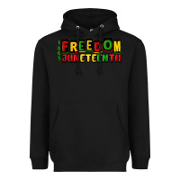 Black freedom juneteenth Heavyweight Hoodie - CowGirlArtShop