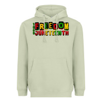 Matcha freedom juneteenth Heavyweight Hoodie - CowGirlArtShop