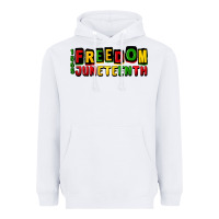 White freedom juneteenth Heavyweight Hoodie - CowGirlArtShop