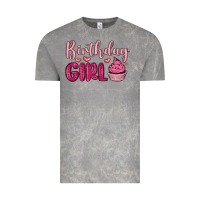 Cloud Rock birthday girl cupcake Vintage Tee - MaliasSmallBusiness