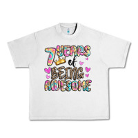 Lunar Rock 7 years of being awesome Urban Heavy Tee - MaliasSmallBusiness