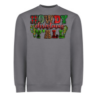 Storm Howdy Christmas y'all Heavyweight Sweatshirt - NancyCooperArtShop