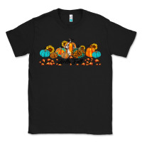 Black hello fall pumpkin sunflower Classic Tee - JahusDesignShop