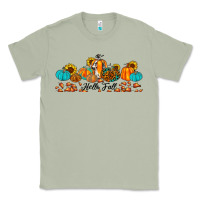 Matcha hello fall pumpkin sunflower Classic Tee - JahusDesignShop