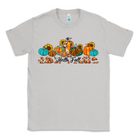 Moon Dust hello fall pumpkin sunflower Classic Tee - JahusDesignShop