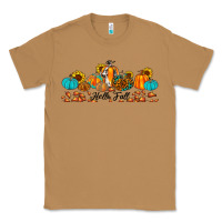 Toasted Coconut hello fall pumpkin sunflower Classic Tee - JahusDesignShop