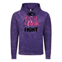 Cloud Purple her fight is our fight Vintage Hoodie - MaliasSmallBusiness