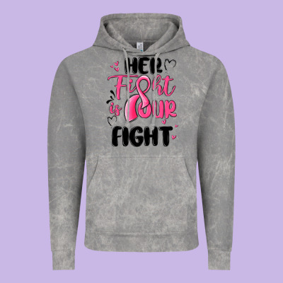 Her Fight Is Our Fight Vintage Hoodie Designed By Maliassmallbusiness