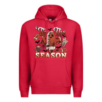 Cardinal tis the season football halloween Premium Hoodie - CowGirlArtShop