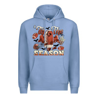 Tis The Season Football Halloween Premium Hoodie | Teevron