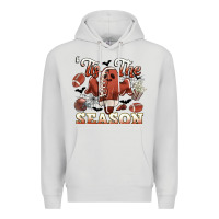 Dove Grey tis the season football halloween Premium Hoodie - CowGirlArtShop
