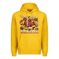 Lemon tis the season football halloween Premium Hoodie - CowGirlArtShop