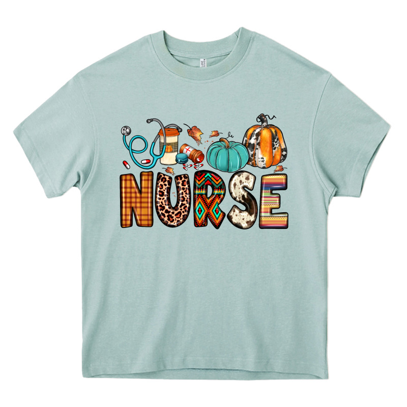 Nurse Fall Heavy Core Tee by JahusDesignShop | Teevron