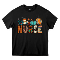 Black nurse fall Heavy Core Tee - JahusDesignShop