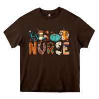 Chocolate Brown nurse fall Heavy Core Tee - JahusDesignShop