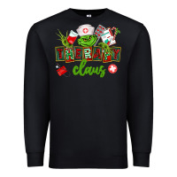 Black therapy claus Premium Sweatshirt - CowGirlArtShop