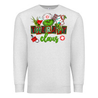 Oatmeal Heather therapy claus Premium Sweatshirt - CowGirlArtShop
