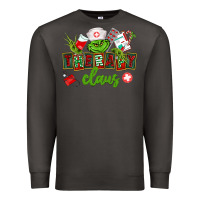 Smoke therapy claus Premium Sweatshirt - CowGirlArtShop