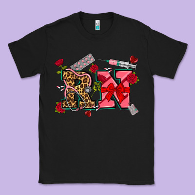 Valentines Day Rn Classic Tee Designed By Nancycooperartshop