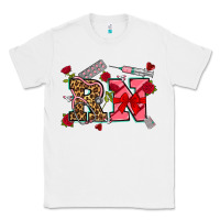 White valentines day rn Classic Tee - NancyCooperArtShop