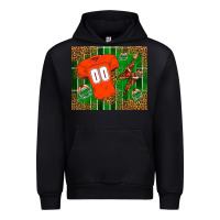 Black american football uniform mouse pad Urban Hoodie - BundleAndBundleShop