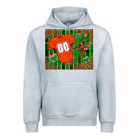 Heather Grey american football uniform mouse pad Urban Hoodie - BundleAndBundleShop