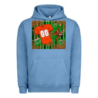 Pigment Pebble Blue american football uniform mouse pad Urban Hoodie - BundleAndBundleShop