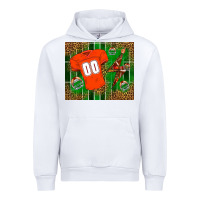 White american football uniform mouse pad Urban Hoodie - BundleAndBundleShop