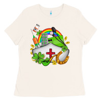 Bone nurse  st patricks Ladies Tee - AdoDesignShop
