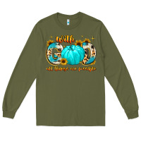 Army Green with god all things are possible Long Sleeve Tee - MaliasSmallBusiness