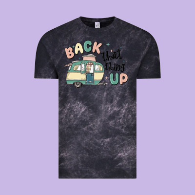 Back That Thing Up Vintage Tee Designed By Maliassmallbusiness