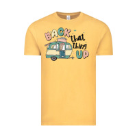 Vintage Mustard back that thing up Vintage Tee - MaliasSmallBusiness