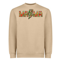 Mushroom Mama Christmas lightning bolt Heavyweight Sweatshirt - NancyCooperArtShop