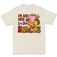 Bone i'm just here for the snacks softball Premium Tee - Jasminsmagicworld