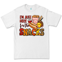 White i'm just here for the snacks softball Premium Tee - Jasminsmagicworld