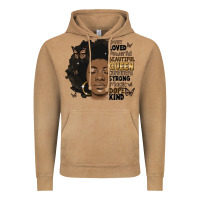 Vintage Camel afro woman smart loved powerful Vintage Hoodie - MaliasSmallBusiness