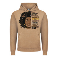 Vintage Coffee afro woman smart loved powerful Vintage Hoodie - MaliasSmallBusiness