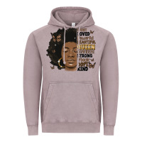 Vintage Zinc afro woman smart loved powerful Vintage Hoodie - MaliasSmallBusiness