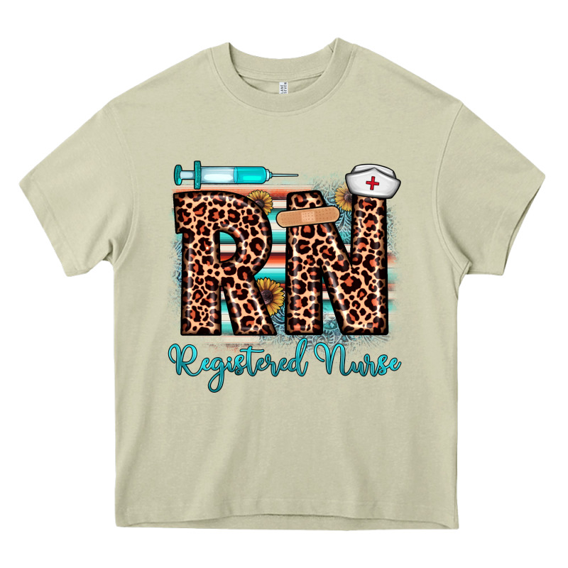 Rn Registered Nurse Heavy Core Tee by JahusDesignShop | Teevron