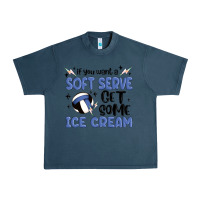 Midnight Navy if you want a soft serve get some ice cream Urban Heavy Tee - MaliasSmallBusiness