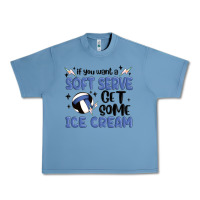 Pebble Blue if you want a soft serve get some ice cream Urban Heavy Tee - MaliasSmallBusiness