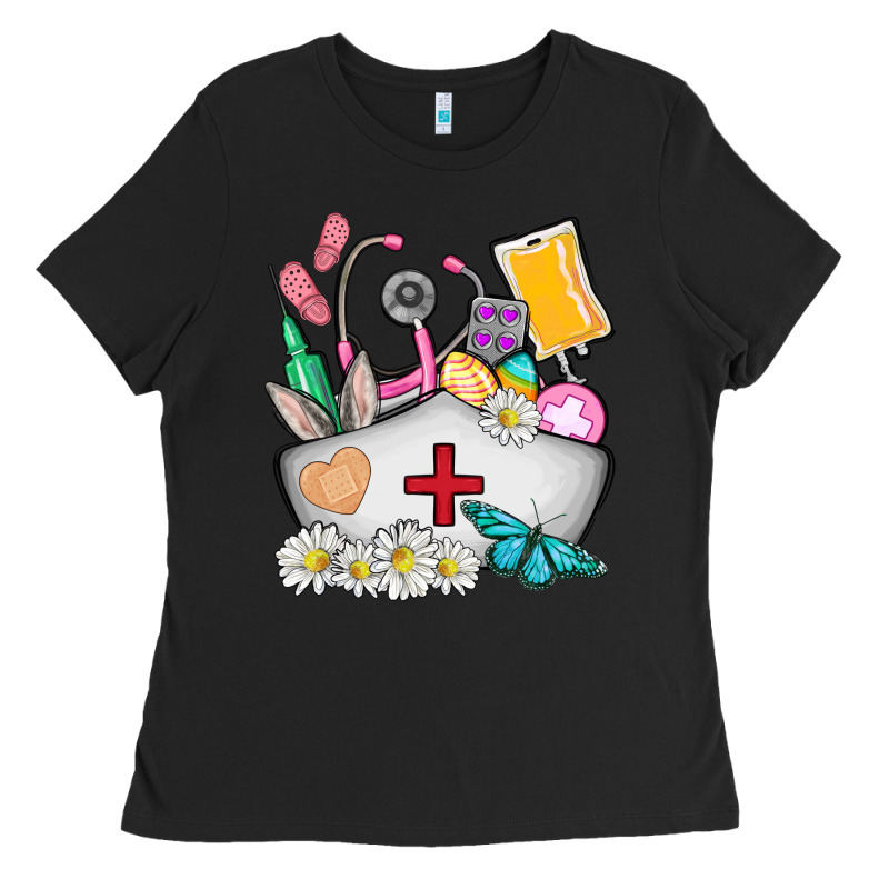 Nurse  Easter Ladies Tee by AdoDesignShop | Teevron