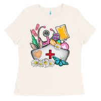 Bone nurse  easter Ladies Tee - AdoDesignShop