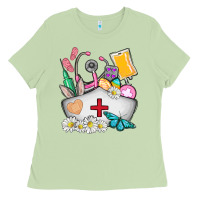 Matcha nurse  easter Ladies Tee - AdoDesignShop