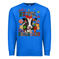 True Royal just a heifer who loves christmas cow Premium Sweatshirt - CowGirlArtShop