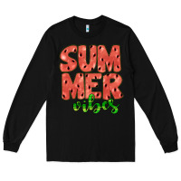 Black summer vibes Long Sleeve Tee - JahusDesignShop